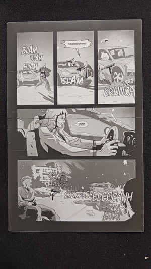 Red Winter Fallout #2 - Page 10 - Black - Comic Printer Plate - PRESSWORKS