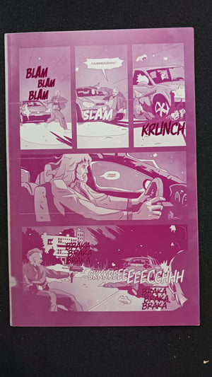 Red Winter Fallout #2 - Page 10 - PRESSWORKS - Comic Art - Printer Plate - Magenta