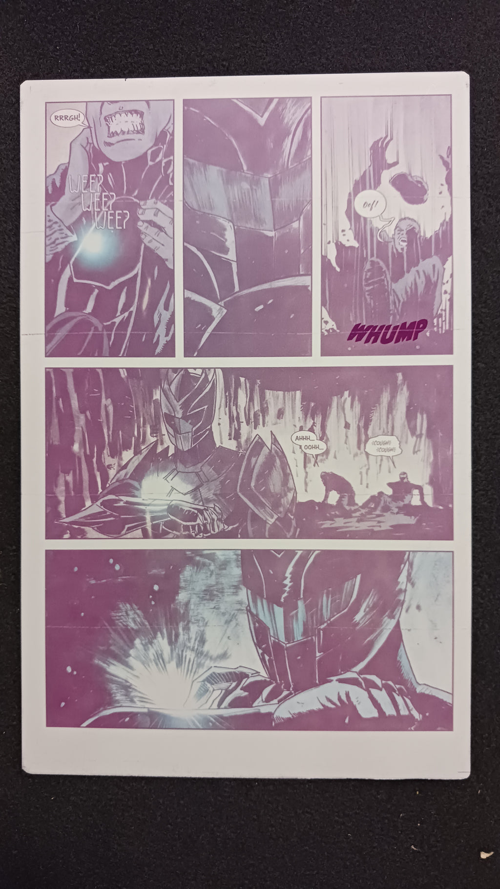 Mega Centurions #2 - Page 22 - Magenta - Comic Printer Plate - PRESSWORKS