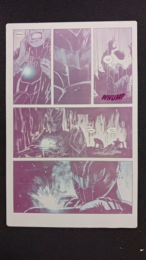 Mega Centurions #2 - Page 22 - PRESSWORKS - Comic Art - Printer Plate - Magenta