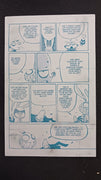 Mr. Easta #4 - Page 21 - Cyan - Comic Printer Plate - PRESSWORKS