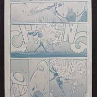 Mr. Easta #3 - Page 15 - PRESSWORKS - Comic Art - Printer Plate - Cyan