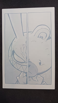 Mr. Easta #3 - Page 13 - Cyan - Comic Printer Plate - PRESSWORKS