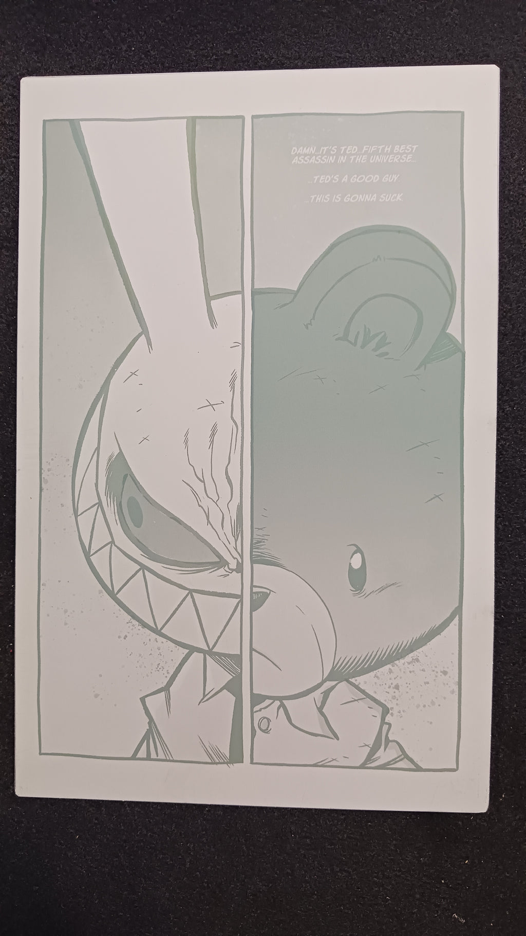 Mr. Easta #3- Page 13 - Magenta - Comic Printer Plate - PRESSWORKS