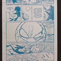 Mr. Easta #2- Page 20 - Cyan - Comic Printer Plate - PRESSWORKS