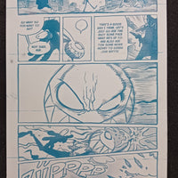 Mr. Easta #2- Page 20 - PRESSWORKS - Comic Art - Printer Plate - Cyan