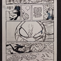 Mr. Easta #2- Page 20 - PRESSWORKS - Comic Art - Printer Plate - Black