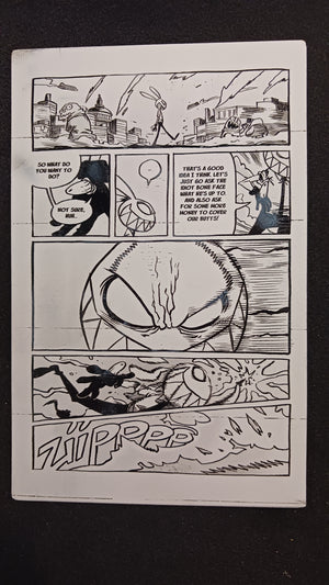 Mr. Easta #2- Page 20 - Black - Comic Printer Plate - PRESSWORKS