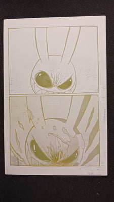 Mr. Easta #2 - Page 5 - PRESSWORKS - Comic Art - Printer Plate - Yellow