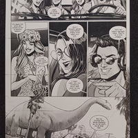 Killchella #1 - Page 8 - PRESSWORKS - Comic Art - Printer Plate - Black