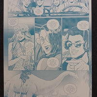 Killchella #1 - Page 8 - PRESSWORKS - Comic Art - Printer Plate - Cyan