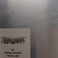 Killchella #1 - Page 8 - PRESSWORKS - Comic Art - Printer Plate - Cyan