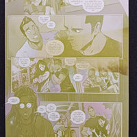 Killchella #1 - Page 1 - PRESSWORKS - Comic Art - Printer Plate - Yellow