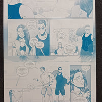 Killchella #1 - Page 10 - PRESSWORKS - Comic Art - Printer Plate - Cyan