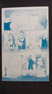 Killchella #1 - Page 10 - PRESSWORKS - Comic Art - Printer Plate - Cyan