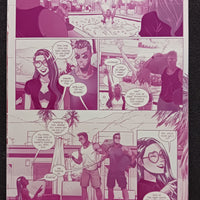 Killchella #1 - Page 10 - PRESSWORKS - Comic Art - Printer Plate - Magenta