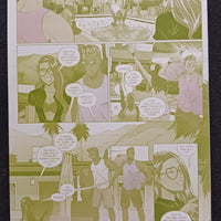 Killchella #1 - Page 10 - PRESSWORKS - Comic Art - Printer Plate - Yellow