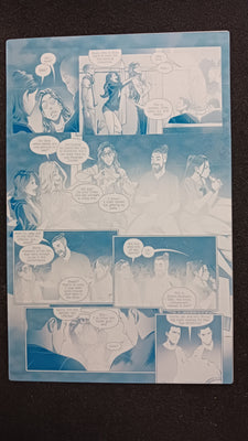 Killchella #1 - Page 17 - PRESSWORKS - Comic Art - Printer Plate - Cyan