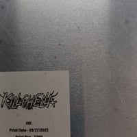 Killchella #1 - Page 17 - PRESSWORKS - Comic Art - Printer Plate - Cyan
