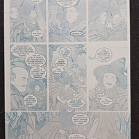 Snow White Zombie Apocalypse #0 - Page 12 - PRESSWORKS - Comic Art - Printer Plate - Cyan