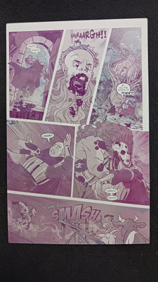 Snow White Zombie Apocalypse #0 - Page 21 - PRESSWORKS - Comic Art - Printer Plate - Magenta