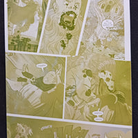 Snow White Zombie Apocalypse #0 - Page 21 - PRESSWORKS - Comic Art - Printer Plate - Yellow