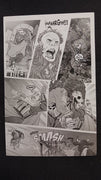 Snow White Zombie Apocalypse #0 - Page 21 - PRESSWORKS - Comic Art - Printer Plate - Black
