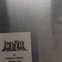 Snow White Zombie Apocalypse #0 - Page 21 - PRESSWORKS - Comic Art - Printer Plate - Black