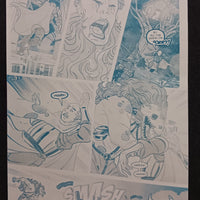 Snow White Zombie Apocalypse #0 - Page 21 - Cyan - Comic Printer Plate - PRESSWORKS