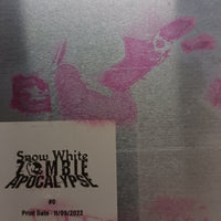 Snow White Zombie Apocalypse #0 - Page 21 - Cyan - Comic Printer Plate - PRESSWORKS