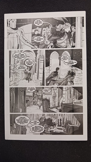 Snow White Zombie Apocalypse #0 - Page 4 - Black - Comic Printer Plate - PRESSWORKS