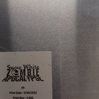 Snow White Zombie Apocalypse #0 - Page 4 - Black - Comic Printer Plate - PRESSWORKS