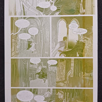 Snow White Zombie Apocalypse #0 - Page 4 - PRESSWORKS - Comic Art - Printer Plate - Yellow