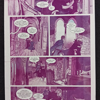 Snow White Zombie Apocalypse #0 - Page 4 - PRESSWORKS - Comic Art - Printer Plate - Magenta