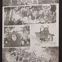 Snow White Zombie Apocalypse #0 - Page 15 - PRESSWORKS - Comic Art - Printer Plate - Black