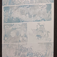 Snow White Zombie Apocalypse #0 - Page 15 - PRESSWORKS - Comic Art - Printer Plate - Cyan