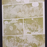 Snow White Zombie Apocalypse #0 - Page 15 - PRESSWORKS - Comic Art - Printer Plate - Yellow