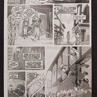 Snow White Zombie Apocalypse #0 - Page 6 - PRESSWORKS - Comic Art -  Printer Plate - Black