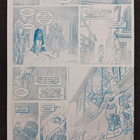 Snow White Zombie Apocalypse #0 - Page 6 - PRESSWORKS - Comic Art - Printer Plate - Cyan