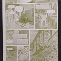 Snow White Zombie Apocalypse #0 - Page 6 - PRESSWORKS - Comic Art - Printer Plate - Yellow