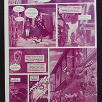 Snow White Zombie Apocalypse #0 - Page 6 - PRESSWORKS - Comic Art - Printer Plate - Magenta