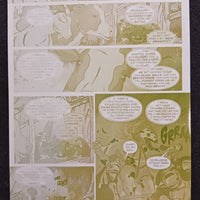 Snow White Zombie Apocalypse #0 - Page 19 - PRESSWORKS - Comic Art - Printer Plate - Yellow