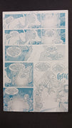 Snow White Zombie Apocalypse #0 - Page 19 - PRESSWORKS - Comic Art - Printer Plate - Cyan