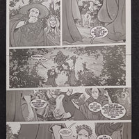 Snow White Zombie Apocalypse #0 - Page 13 - PRESSWORKS - Comic Art - Printer Plate - Black