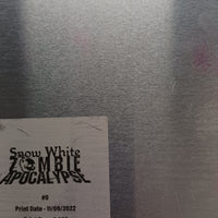 Snow White Zombie Apocalypse #0 - Page 13 - Cyan - Comic Printer Plate - PRESSWORKS