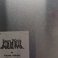 Snow White Zombie Apocalypse #0 - Page 13 - PRESSWORKS - Comic Art -Printer Plate - Cyan