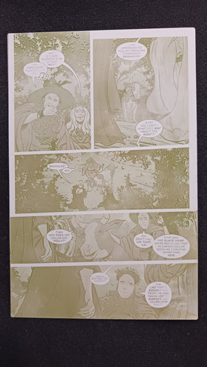 Snow White Zombie Apocalypse #0 - Page 13 - Yellow - Comic Printer Plate - PRESSWORKS
