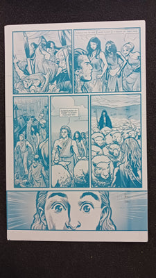 Eternus #2 - Page 8 - PRESSWORKS - Comic Art - Printer Plate - Cyan