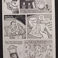Knockturn County #1 - Page 1 - PRESSWORKS - Comic Art - Printer Plate - Black