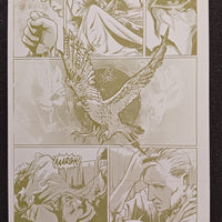 Phantasmagoria #4 - Page 7 - PRESSWORKS - Comic Art - Printer Plate - Yellow